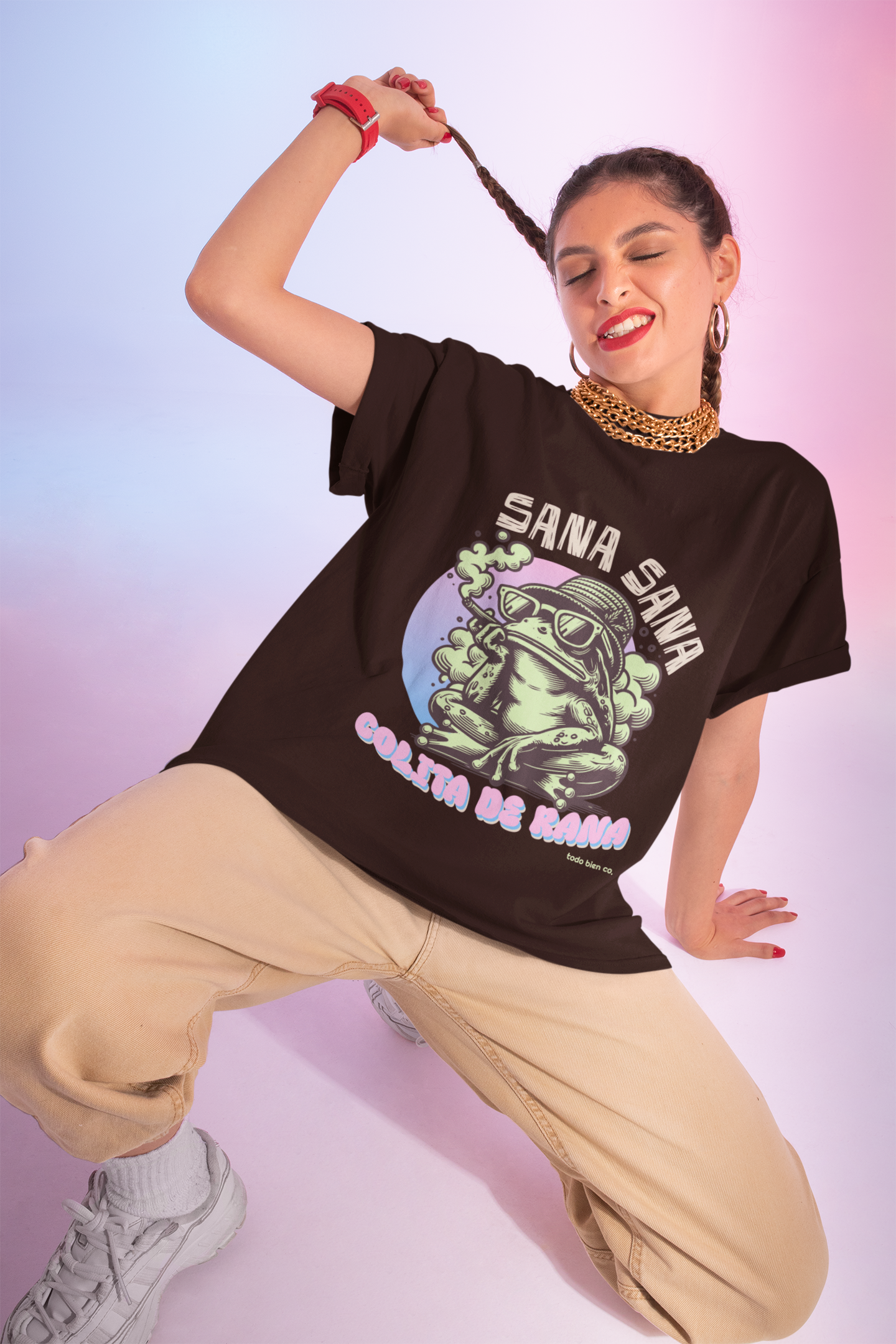 Sana Sana Colita de Rana Graphic Tee | Spanish Nostalgia