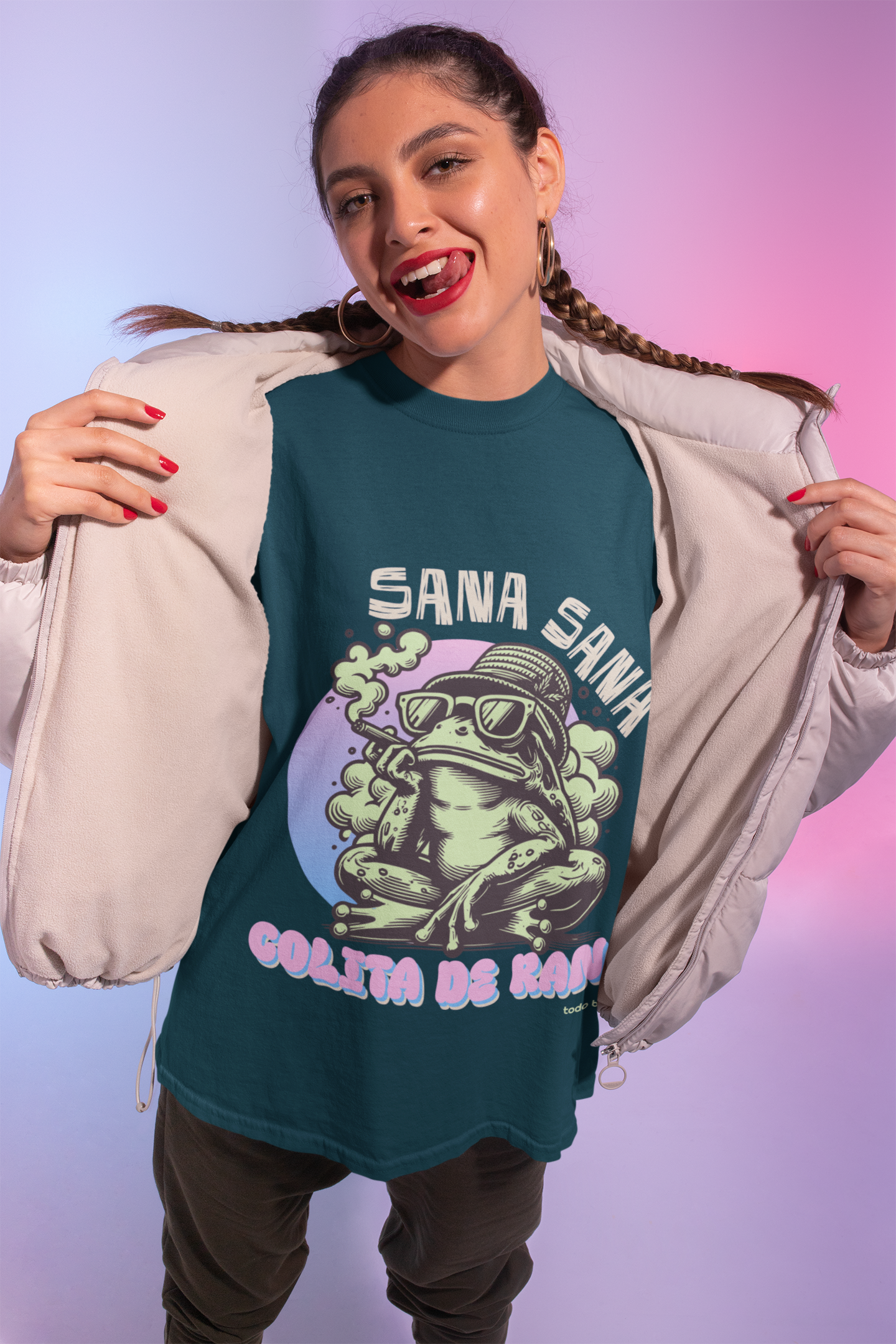 Sana Sana Colita de Rana Graphic Tee | Spanish Nostalgia