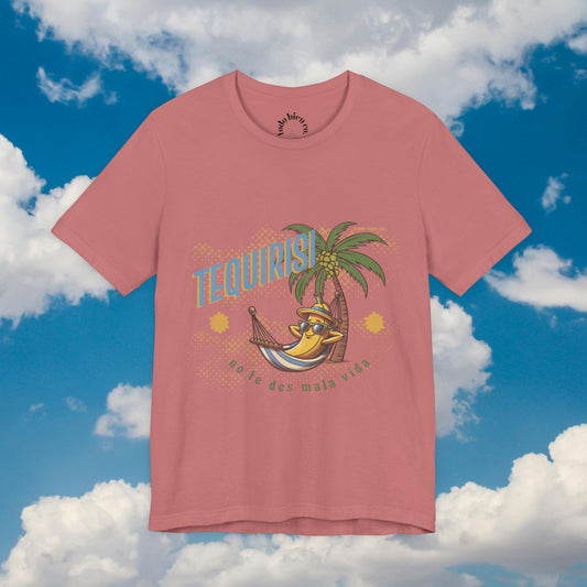 Tequirisi Graphic Tee | Palm Hammock Island Chill